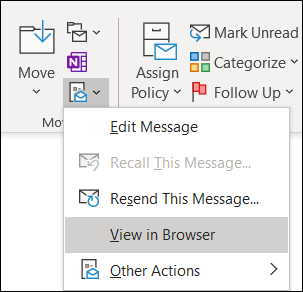 Pode abrir uma mensagem existente no Internet Explorer.