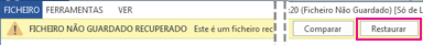 guardar um documento recuperado no Word 2013