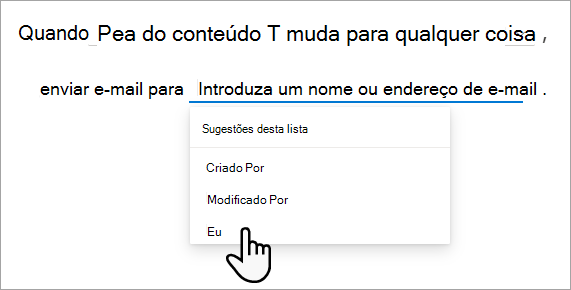 Personalize a regra com os valores que pretende.