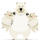 Ícone expressivo de urso polar