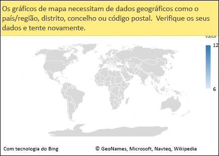 Mapa geográfico representando os distritos de Portugal. Os