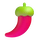 Emoji de pimenta-pimenta do Teams