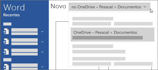 Novo OneDrive