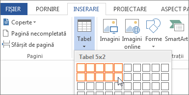 cerc tabel vizualizare tabel tabelul de viziune 5