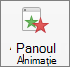 Show or hide the animation pane with the Animation Pane button on the ribbon