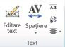 WordArt text group in Publisher 2010