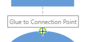 Lipiți conectorul la un punct de conexiune din a doua formă.