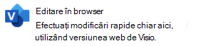Opțiunea "Editare în browser".