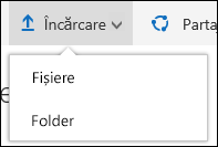 Office 365 Încărcarea fișierelor sau a folderului într-o bibliotecă de documente