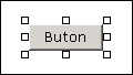 A button selected in design mode