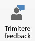 Butonul Trimitere feedback