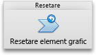 Word SmartArt tab, Reset group
