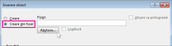 file browse dialog box
