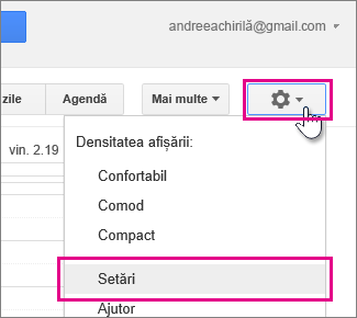 google calendar - settings - settings