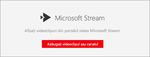 Parte web Microsoft Stream