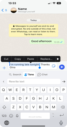 IOS Textul selectat din câmpul text al aplicației 3.png