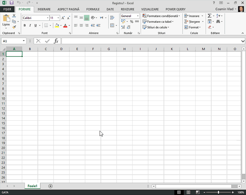 Cum se vede Editor interogare în Excel