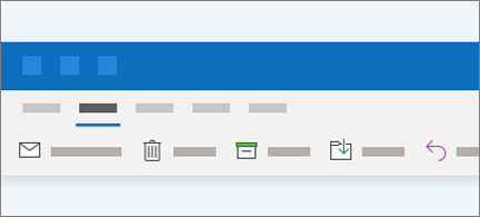 Лента в Outlook теперь содержит меньше кнопок