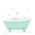 Смайлики в ванне