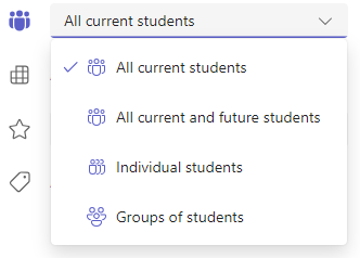 študenti alebo skupiny