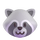 Emoji raccoon aplikácie Teams