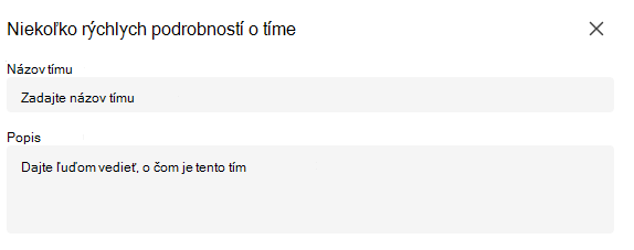 podrobnosti o triede