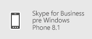 Skype for Business – Windows Phone