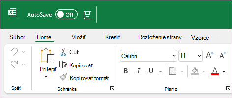 Excel s motívom Coloful