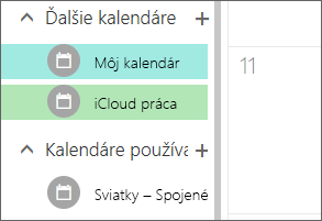 iCloud calendar appearing under Other calendars in Outlook pre web