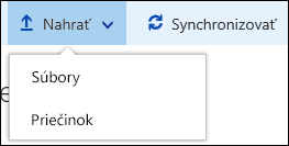 Nahratie súborov alebo priečinka do knižnice dokumentov v službách Office 365