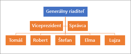 Typická hierarchia