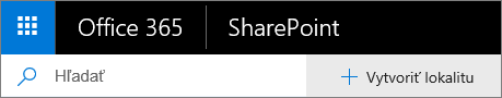 SharePoint Office 365 Vyhľadávanie