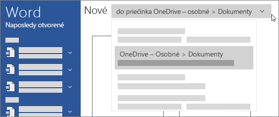 Nový OneDrive