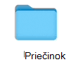 ikona stavu OneDrive pre Mac súboru na požiadanie