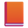Čustveni simbol oranžne knjige v aplikaciji Teams