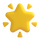 Čustveni simbol žareče zvezde v aplikaciji Teams