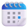 Čustveni simbol za raztrganje koledarja v aplikaciji Teams