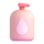 Čustveni simbol steklenice losjona v aplikaciji Teams