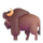 Čustveni simbol bizona v aplikaciji Teams