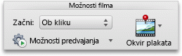Format Movie tab, Movie Options group