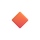 Čustveni simbol malega oranžnega diamanta v aplikaciji Teams