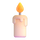 Čustveni simbol sveče v aplikaciji Teams
