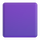 Čustveni simbol vijoličnega kvadrata v aplikaciji Teams
