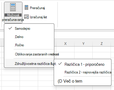 Menu to change Compatibility Version:

Formula > Calculation Options > Compatibility Versions