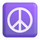 Čustveni simbol miru v aplikaciji Teams