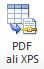Slika gumba »PDF ali XPS«
