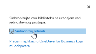 Trenutno sinhronizovano dijalog sa sinhronizacijom je sada istaknuta karika