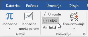 LaTeX format