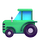 Emoji traktora u aplikaciji Teams