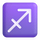 Emoji horoskopskog znaka strelac u aplikaciji Teams